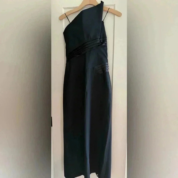 NWT • Zara LIMITED edition wool blend midi dress black Small - Picture 7 of 11